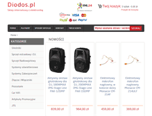 Tablet Screenshot of diodos.pl